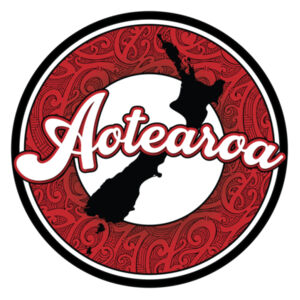 Aotearoa - NZ STAMP - Mens Block T shirt Design