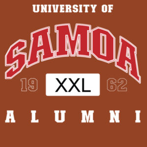University of Samoa - School of Fia Potos - Mens Stencil Hoodie Design