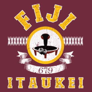 Fiji - iTaukei 679 - Vintage - Mens Heavy Cotton T-Shirt Design