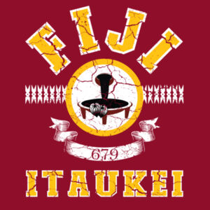 Fiji - iTaukei 679 - Vintage - Kids Youth T shirt Design