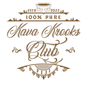 Kava Krooks Club - Brown - Mens Block T shirt Design