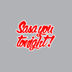 Sasa You Tonight (Joke) - Men's Boxer Briefs Design