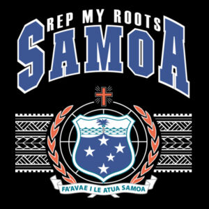Samoa Coat of Arms - Hornets Colorway - Mens Staple T shirt Design