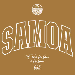 Samoa - Unity is Strength - 685 - Mens Stencil Hoodie Design