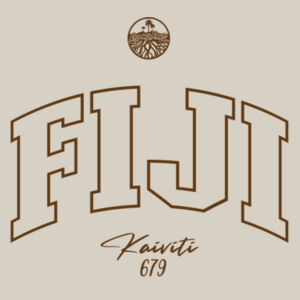 Fiji - Kaiviti - 679 - Mens Stencil Hoodie Design