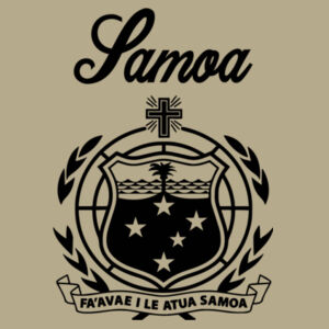 Samoa Island Royale - Mens Stencil Hoodie Design