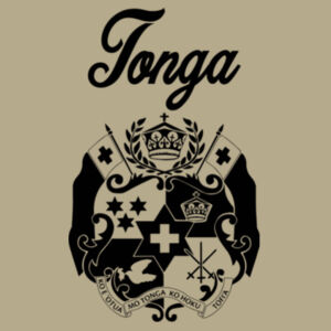 Tonga Island Royale - Mens Stencil Hoodie Design