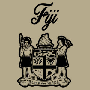 Fiji Island Royale - Mens Stencil Hoodie Design