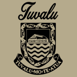 Tuvalu Island Royale - Mens Stencil Hoodie Design
