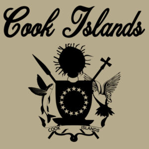 Cook Islands Island Royale - Mens Stencil Hoodie Design