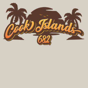 Cook Islands Sunset Palms - Mens Supply Hood Design