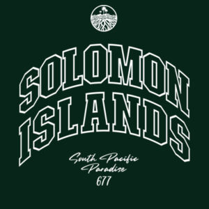 Solomon Islands 677 - Mens Stencil Hoodie Design
