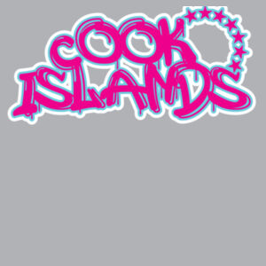 Cook Islands 682 - pink graffiti - Kids Supply Hoodie Design