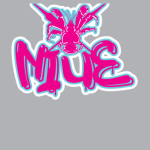 Niue  683 - pink graffiti - Kids Supply Hoodie Design