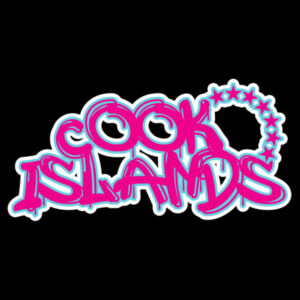 Cook Islands pink graffiti - AS Colour Bucket Hat Design