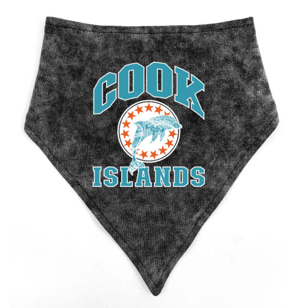 Cook Islands - Papati - Stonewash Bandana Bib Thumbnail
