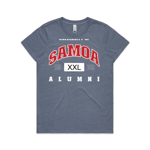 University of Samoa - School of Fia Potos - Womens Faded Tee 2 Thumbnail