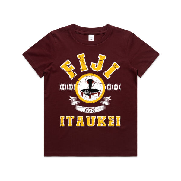 Fiji - iTaukei 679 - Vintage - Kids Youth T shirt Thumbnail