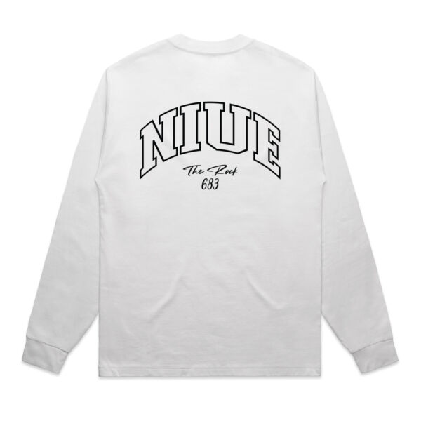 Niue The Rock 683 - Mens Heavy Long Sleeve Tee Thumbnail