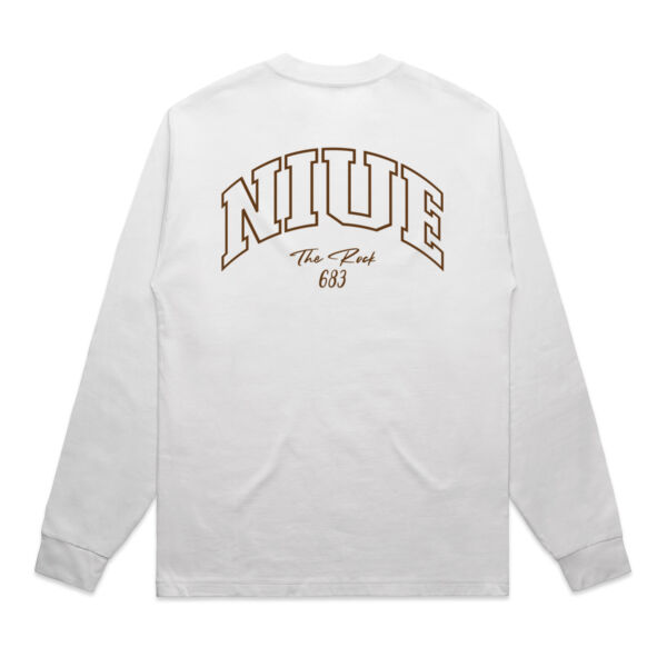 Niue The Rock 683 - Mens Heavy Long Sleeve Tee 2 Thumbnail