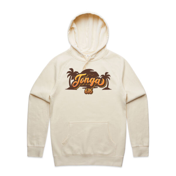 Tonga Sunset Palms - Mens Supply Hood Thumbnail