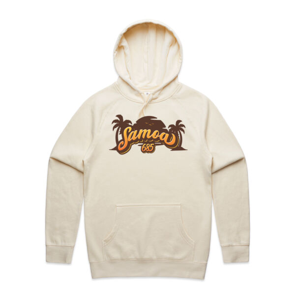 Samoa Sunset Palms - Mens Supply Hood Thumbnail