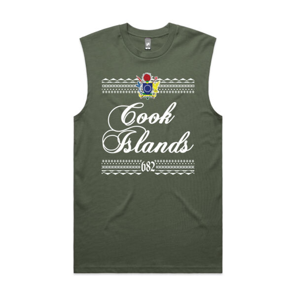Cook Islands 682 Coat of Arms - AS Colour Mens Classic Tank Thumbnail