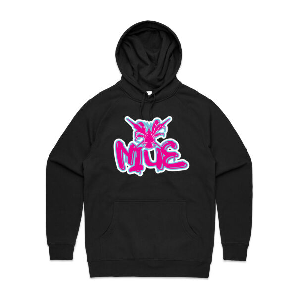 Niue  683 - pink graffiti - Mens Supply Hood Thumbnail